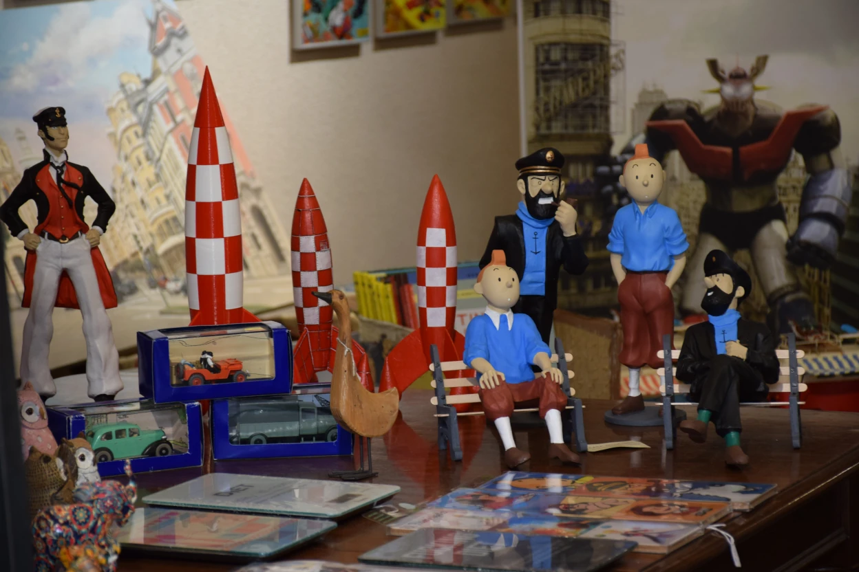 Tintín en Casa Escudero