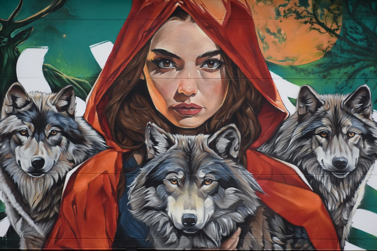 Familia de Lobos en el Colegio Martínez Montañés