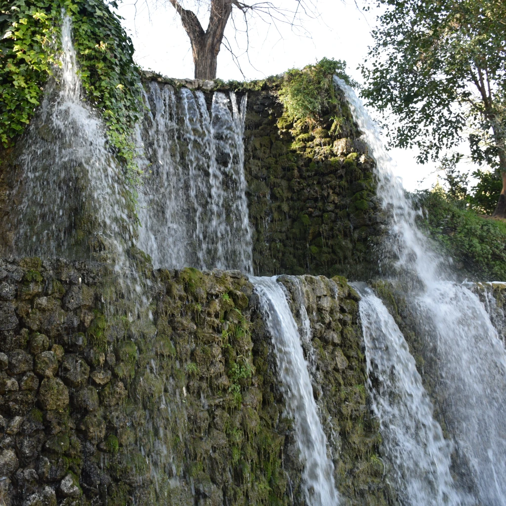 Una cascada en pleno Madrid
